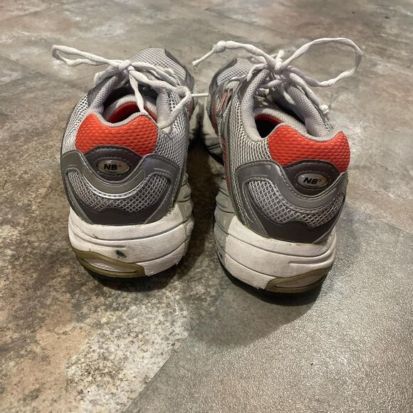 new balance 859 stability orange and silver wr859st sneaker womens size 11.5 - Picture 4 of 8